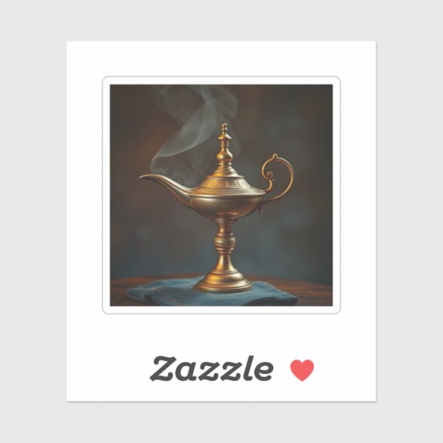 Pegatina El "JEANie" (Hoja)