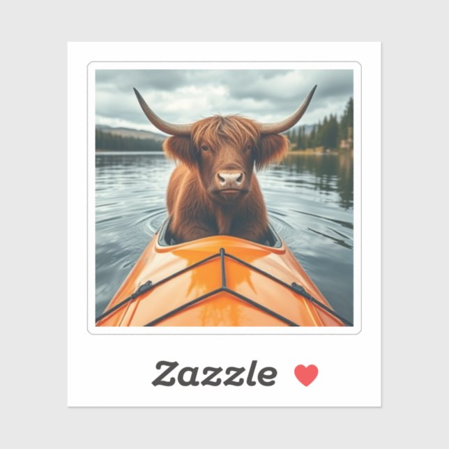 Pegatina El "kaYAK" (Hoja)