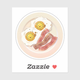 Pegatina El lado soleado hacia arriba