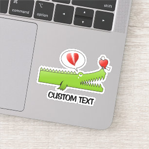 Pegatina El lagarto en el amor