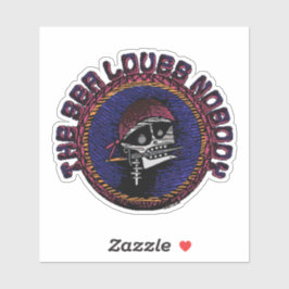 Pegatina El mar no ama a nadie Pixel Art