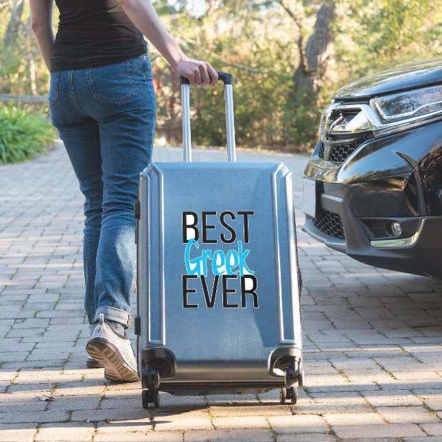 Pegatina El mejor griego de todos los tiempos (Maleta Insitu)