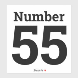 Pegatina El número de la papelera de la rueda puede ser de 