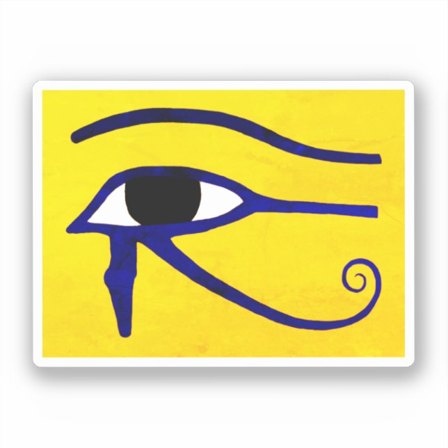 Pegatina El ojo de Horus (Anverso)