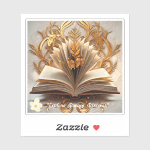 Pegatina "El paraíso de la librera"