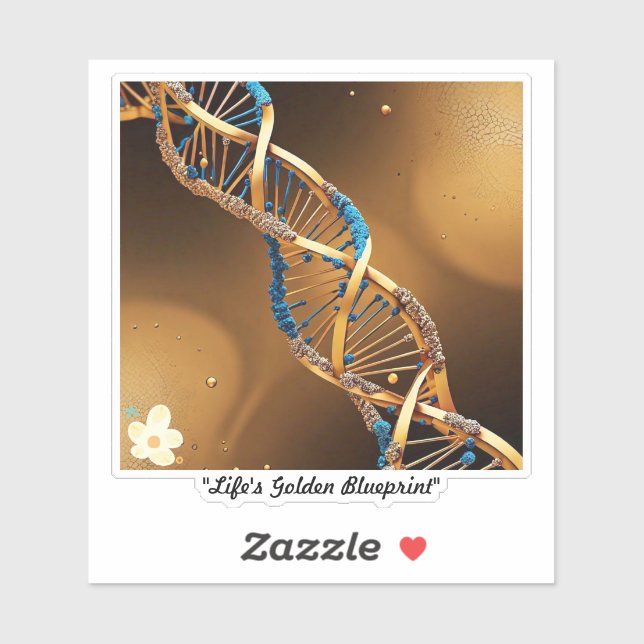 Pegatina "El plan de vida develado" (Hoja)