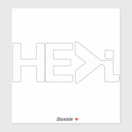 PEGATINA ÉL>REZO DE RODILLAS - ÉL ES MAYOR QUE WHT