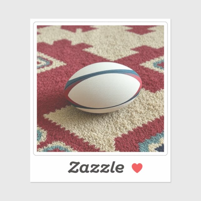 Pegatina El "RUGby" (Hoja)