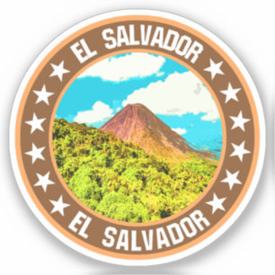 Pegatina El Salvador
