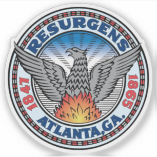 Pegatina El sello de Atlanta, Georgia