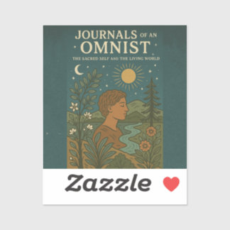 Pegatina El ser sagrado y el mundo viviente