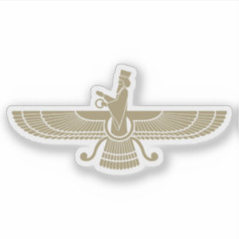 Pegatina El símbolo Faravahar, Irán