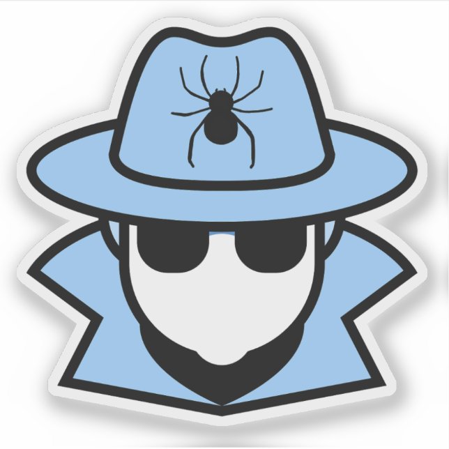 Pegatina El SPYder (Anverso)
