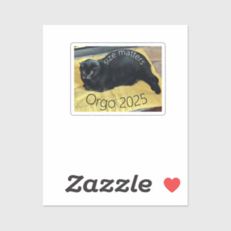 Pegatina El tamaño importa