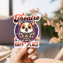El teatro Cute Corgi es mi lugar feliz