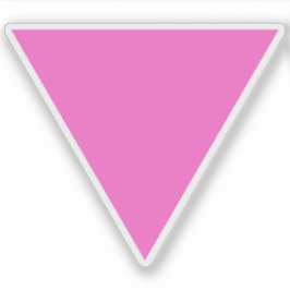 Pegatina El Triángulo Rosa - Orgullo Gay LGBT