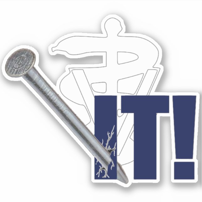 Pegatina ¡El Veterinario Lo Ha Enfermado! (Anverso)