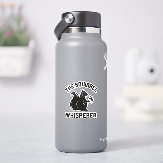 Pegatina El Whisperer de la ardilla | Squirrel Lover (hidrofrasco)