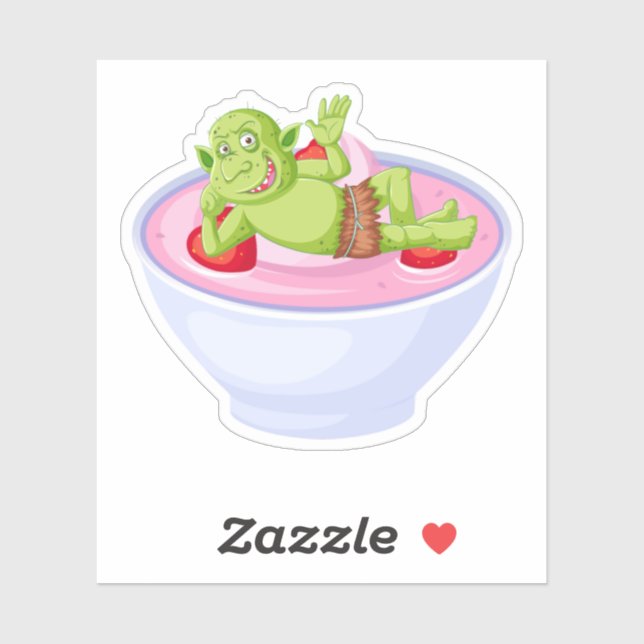 Pegatina El "yOGREt" (Hoja)