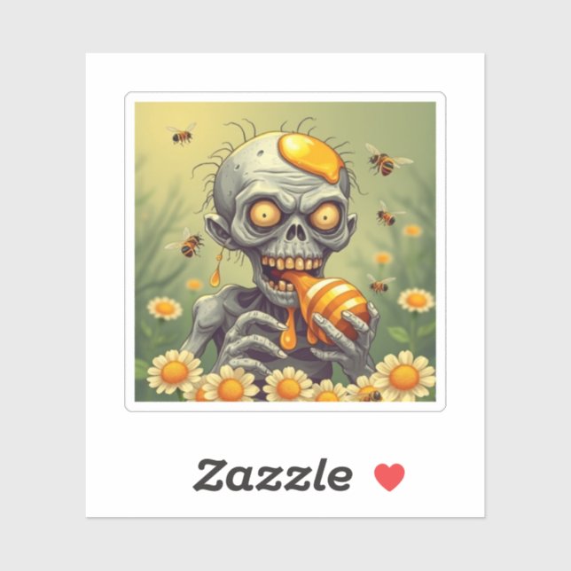 Pegatina El "zomBEE" (Hoja)