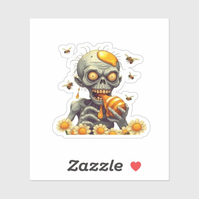 Pegatina El "zomBEE" (Hoja)