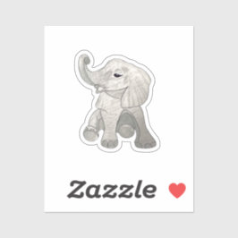 Pegatina Elefante bebé