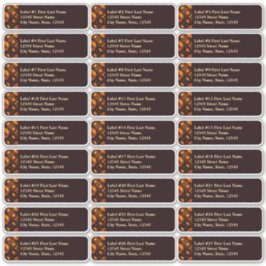 Pegatina Elegant Classic Boho Modern Gold #901 Wedding