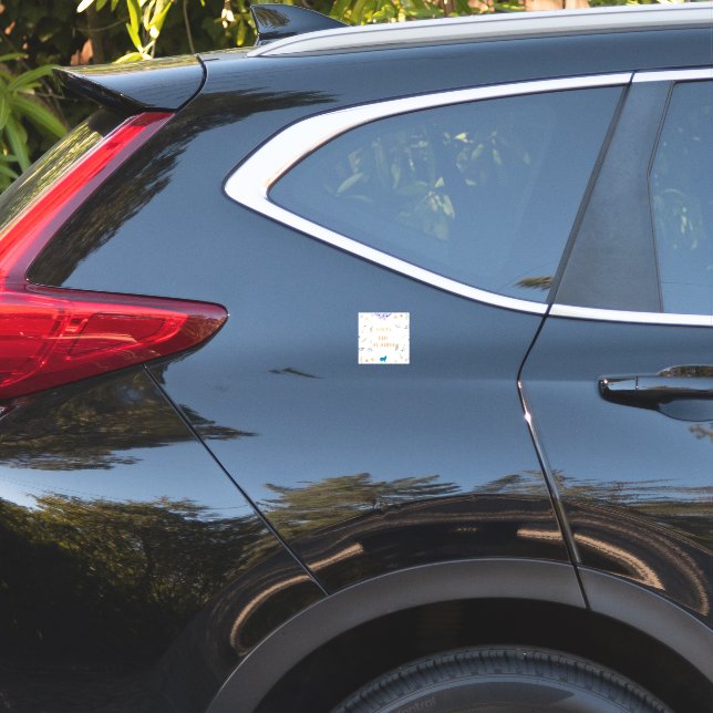 Pegatina Elegant Floral Eid al-Adha  (Parte trasera del coche)