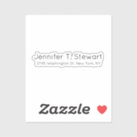 Elegante profesional blanco simple