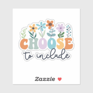 Pegatina Elegir incluir