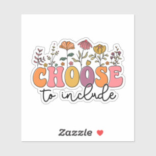Pegatina Elegir para incluir