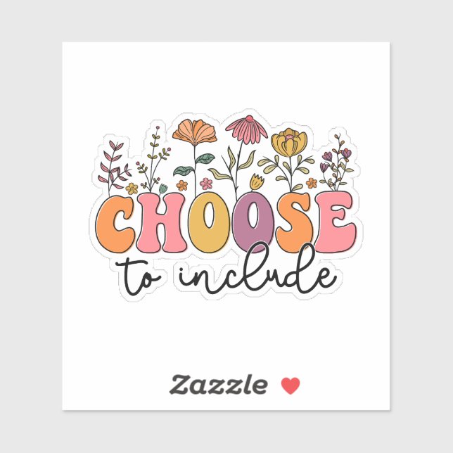 Pegatina Elegir para incluir (Hoja)