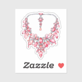 Pegatina Elementos Coquette de color de agua