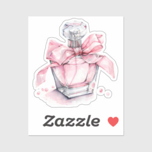 Pegatina Elementos Coquette de color de agua