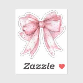 Pegatina Elementos Coquette de color de agua