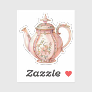 Pegatina Elementos Coquette de color de agua