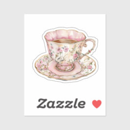 Pegatina Elementos Coquette de color de agua