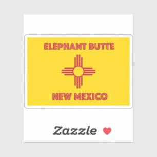 Pegatina Elephant Butte NM