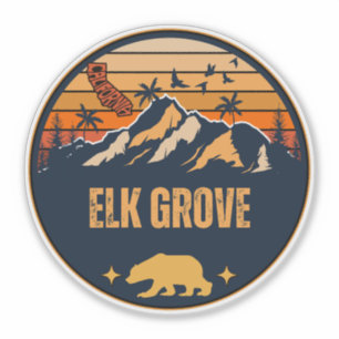 Pegatina Elk Grove, California