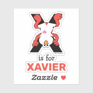 Pegatina Elmo Alphabet   X Xray