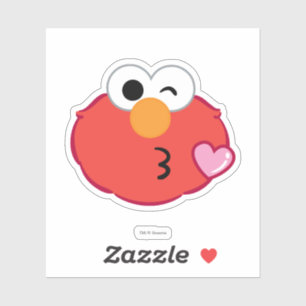 Pegatina Elmo Face lanzando un beso