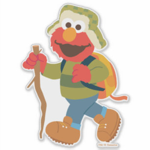Pegatina Elmo Woodland Hike
