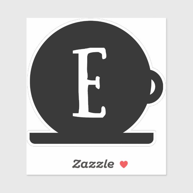 Pegatina Elsewhere Cafe Mini Logo Light Mode (Hoja)