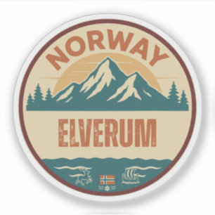 Pegatina Elverum, Noruega Noruega