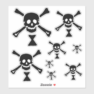 Pegatina Emanuel Wynne Pirate Flag Jolly Roger