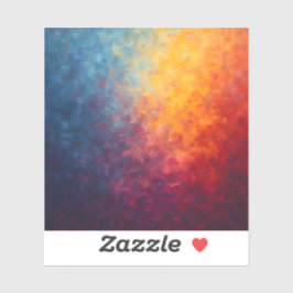 Pegatina Ember Fade - Square Vinyl