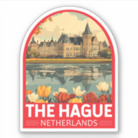 Emblema de arte de viajes de los Países Bajos de L