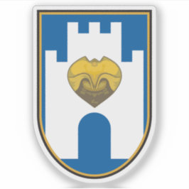 Pegatina Emblema de Berat, Albania