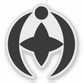 Pegatina Emblema de Chiba, Chiba, Japón