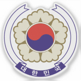 Pegatina Emblema de Corea del Sur (1963-1984)